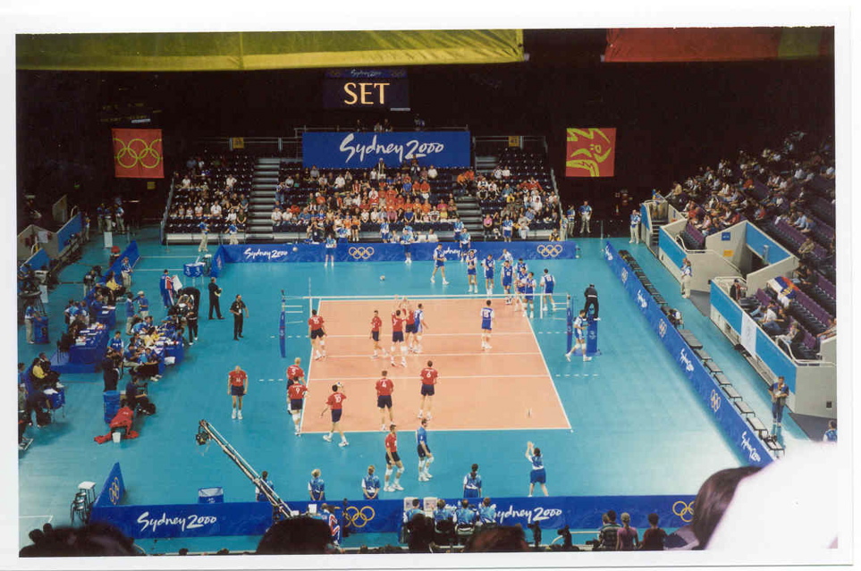 Volley Ball Match during at Sydney JO