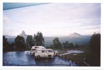 The camper van we used to visit Queensland with Sophie and her sister